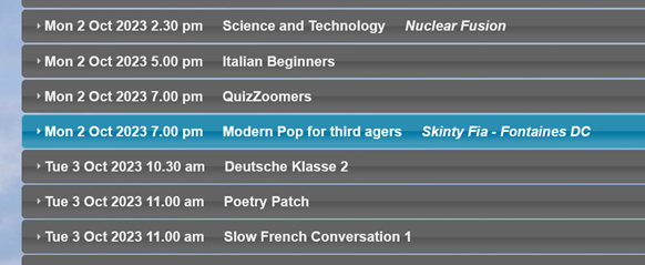 bulletin october 23 01