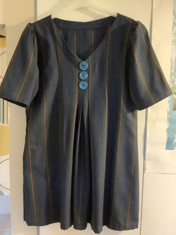 A summer top made from a maternity dress by Janet Death from Sarum