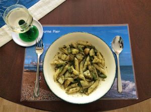 Penne with Pesto alla Genovese