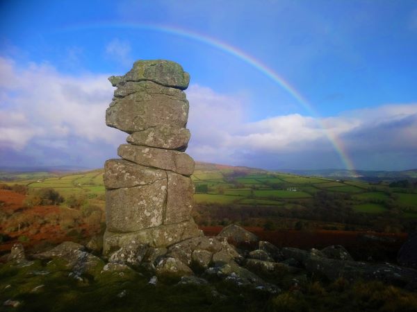 'Late Autumn Rainbow' by Sarah of Ashburton u3a
