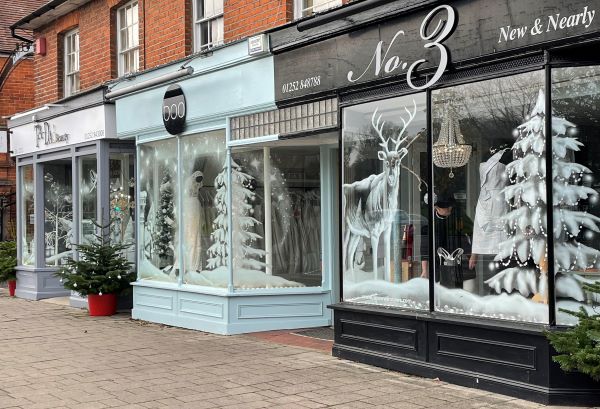 'Winter High Street' by John Harris of Hartley Wintney & District u3a