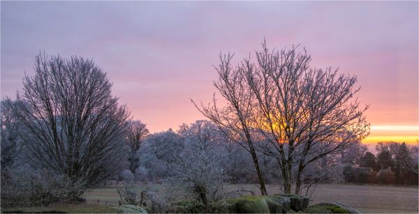 'Freezing Rain' by Dick Glazier of North Cotswold u3a