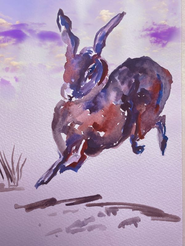 'Good Hare Day' by Jeni Smith of North Cotswold u3a