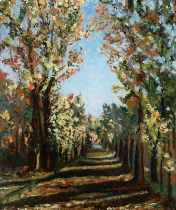 'Dunham Massey' by Joan Davis, Hale u3a