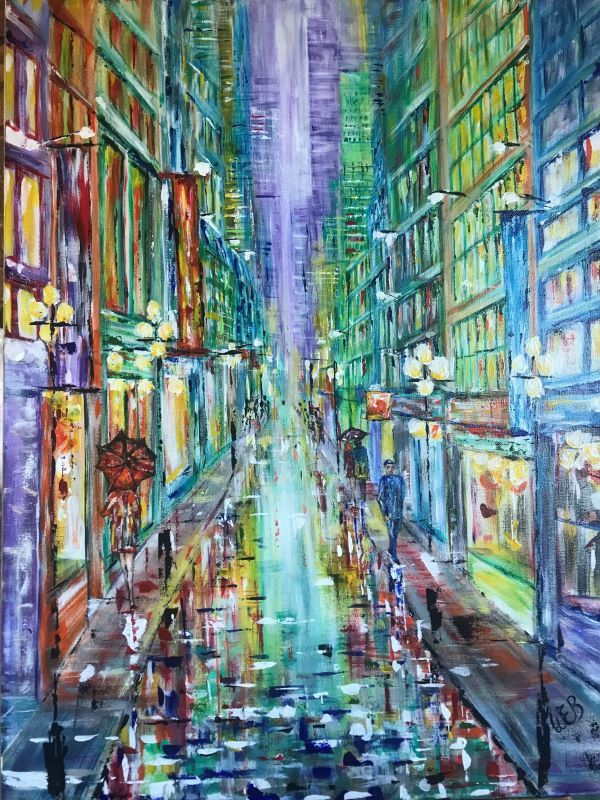 'Inviting' by Wendy Brunt, Warrington u3a