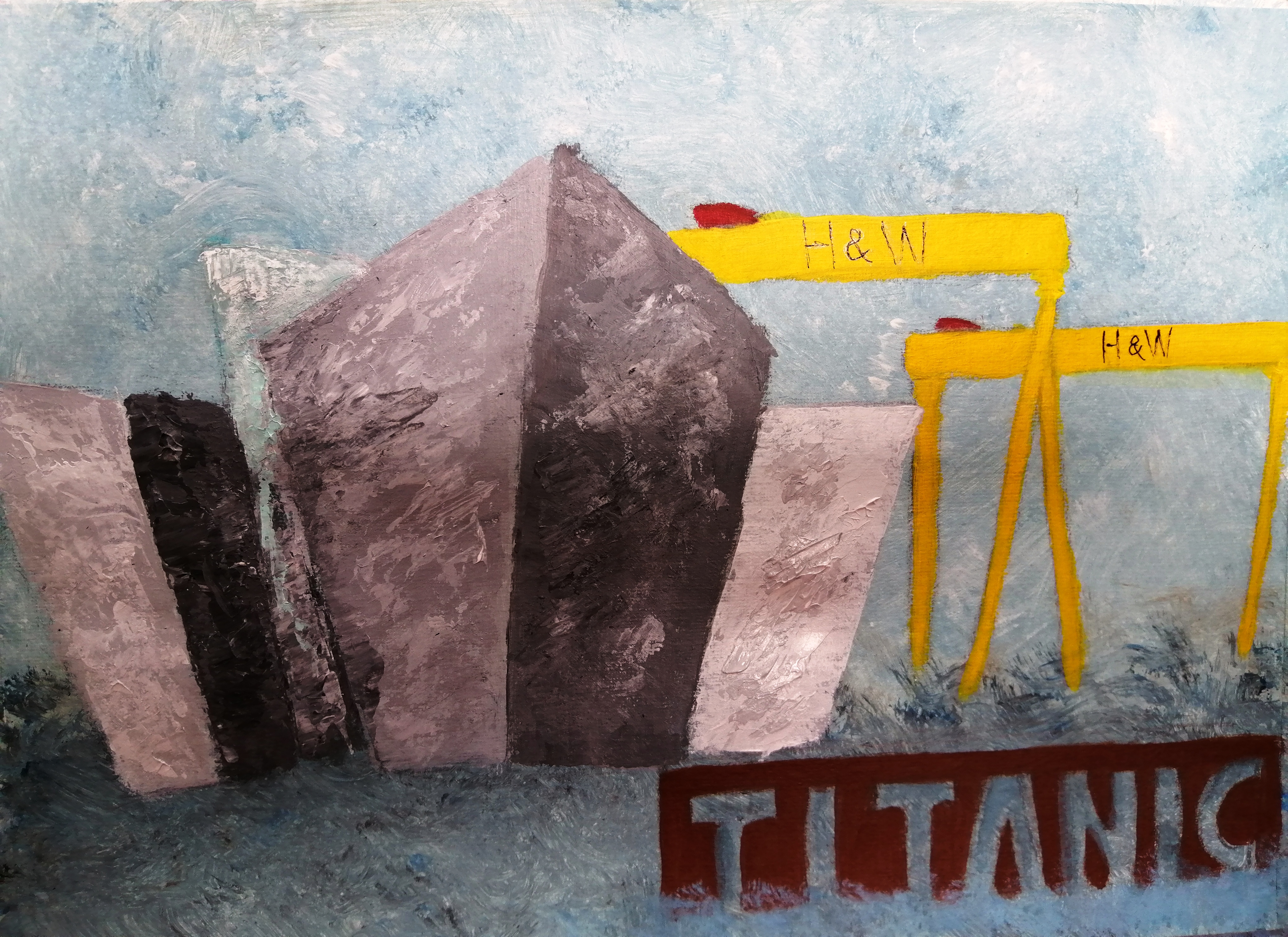 'Titanic' by Sandra Foster, Belfast u3a