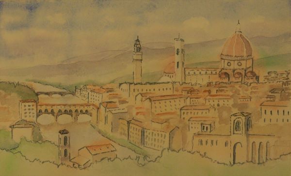 Piazzale Michelangelo by David Wrigley, Fleet u3a