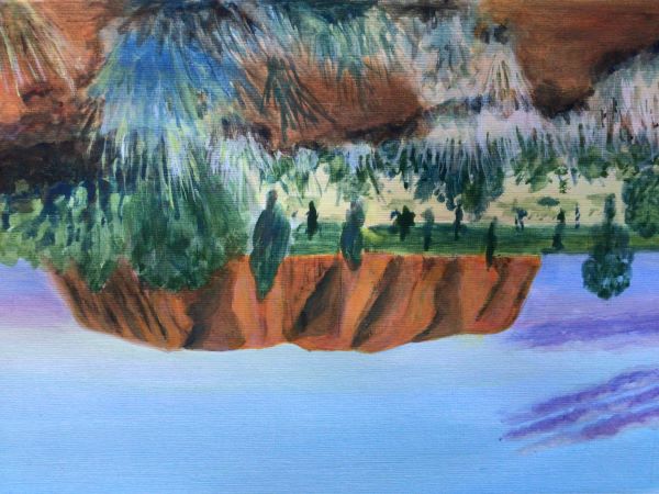 'Uluru' by Elaine Adams, Northallerton u3a