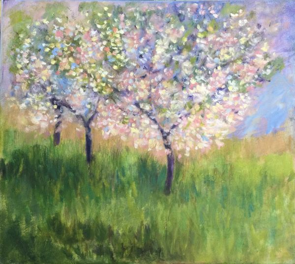 'Monet's Garden' by Lilwen Guest, Hale & District u3a