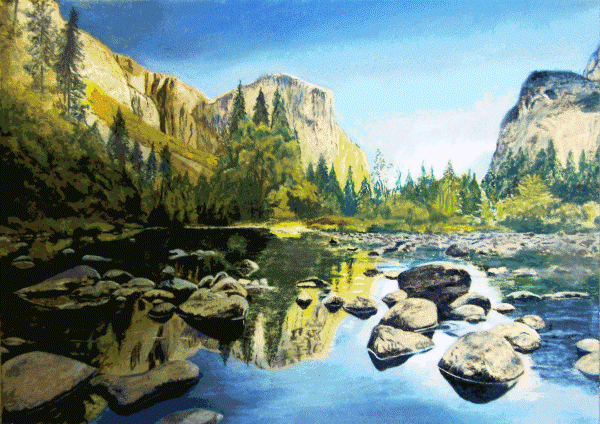 'Yosemite' by David Taylor, Sevenoaks u3a