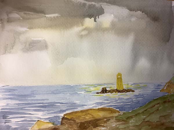 'Lighthouse' by Elizabeth Davis of Bromley u3a