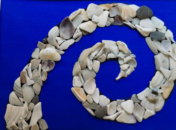 'Maori Koru' by Carole Mindham, Hale & District u3a