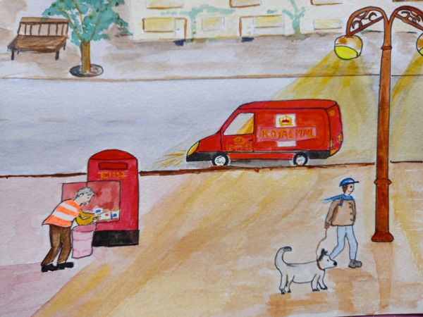 'Royal...Mail' by Brigitte Holland, Sandbach u3a