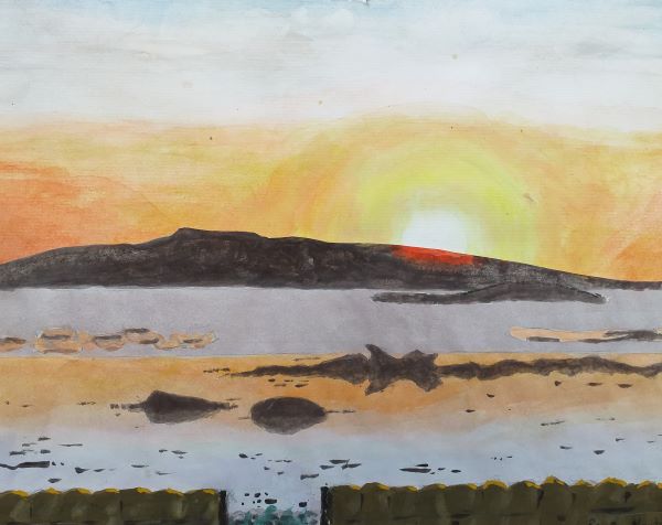 'Sunset at Lilia' by Paul Houston of Horley u3a