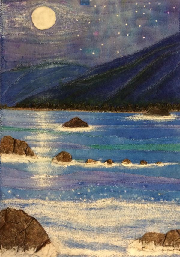 'Light & Shade' by Bee Hepworth of Leigh Estuary u3a