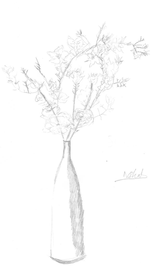 'Flower vase' by Neelam Shah, u3a member