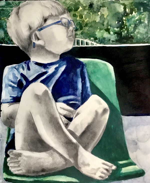 'Green Chair' by Annie Samuel, Grantham u3a