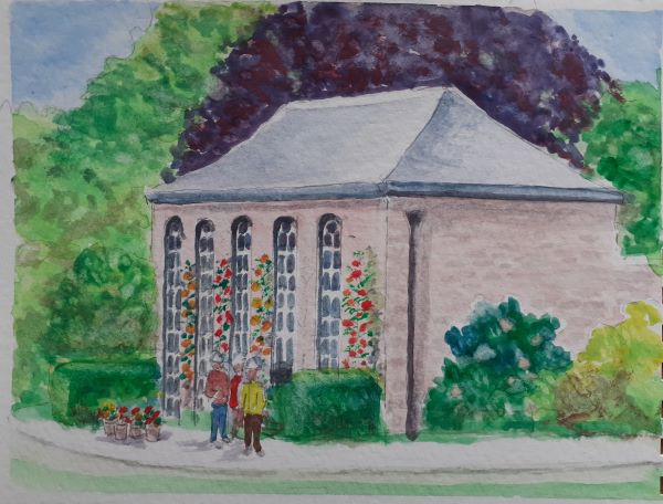 'The Orangerie at Dunham Massey' by Anne Pearson, Hale & District u3a