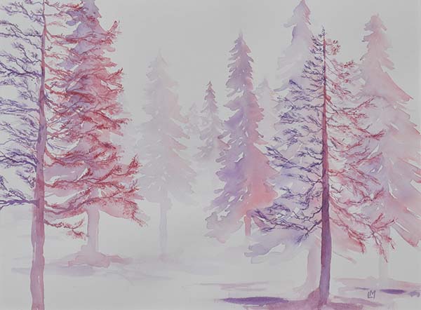 'Woodland Madder' by Lesley	Moss of Ashford, Wye & District u3a