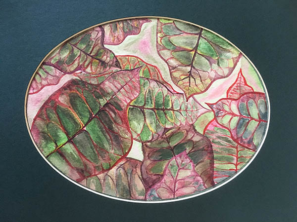 'Autumn leaves' by Susanne Gibson of Whitwick & District u3a