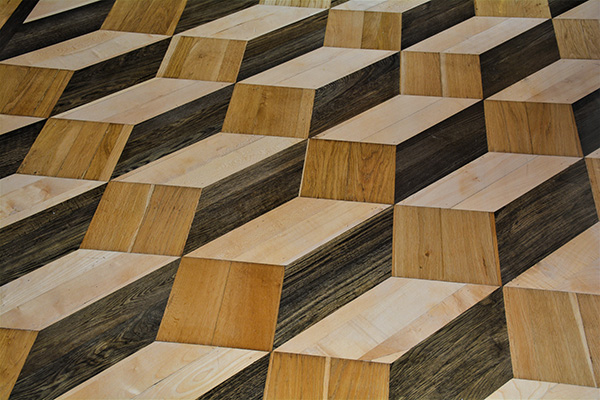 'Marquetry Floor' by Pamela Martin of Balsall Common U3A