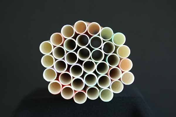 'Paper straws' by Paula Hayes of Hockley & Hawkwell U3A