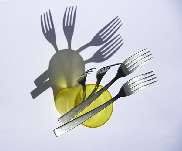 'Fork handles' by Janet Rutter of Devizes & District U3A