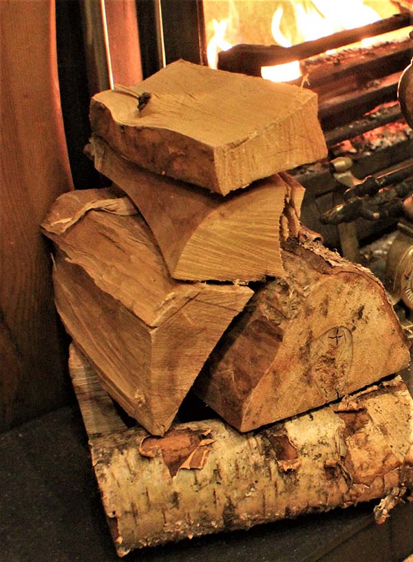 'Logs By The Fire' by Bill	Lockhart of Holywood District u3a