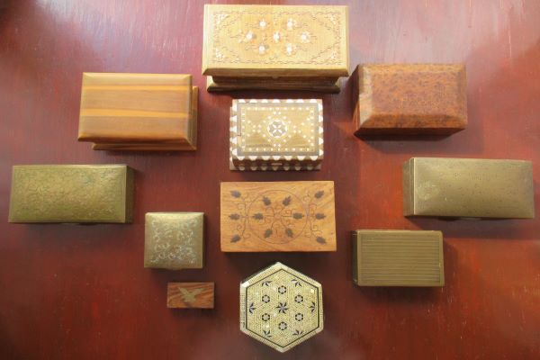 'Wooden Boxes' by Carol Donald of Wearside u3a