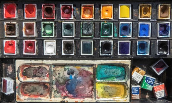 'Paintbox' by Ann Hooley of Ruddington u3a