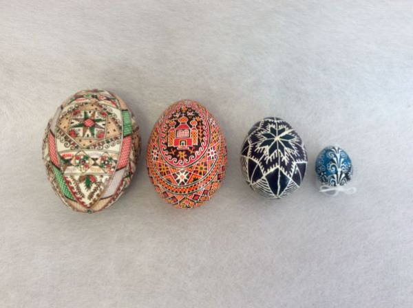 'Pysanky' by Sonia Bidny of Littleborough u3a