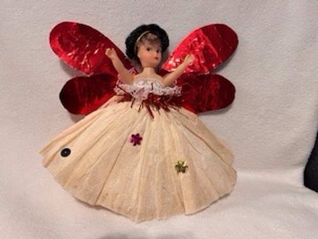 an angel christmas decoration